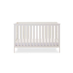 Cot Bed rails on the sides & solid end. Trim on top of all 4 sides.