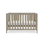 Cot Bed with solid ends, base on the middle setting.