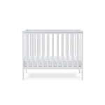 small cot with rails on all 4 sides