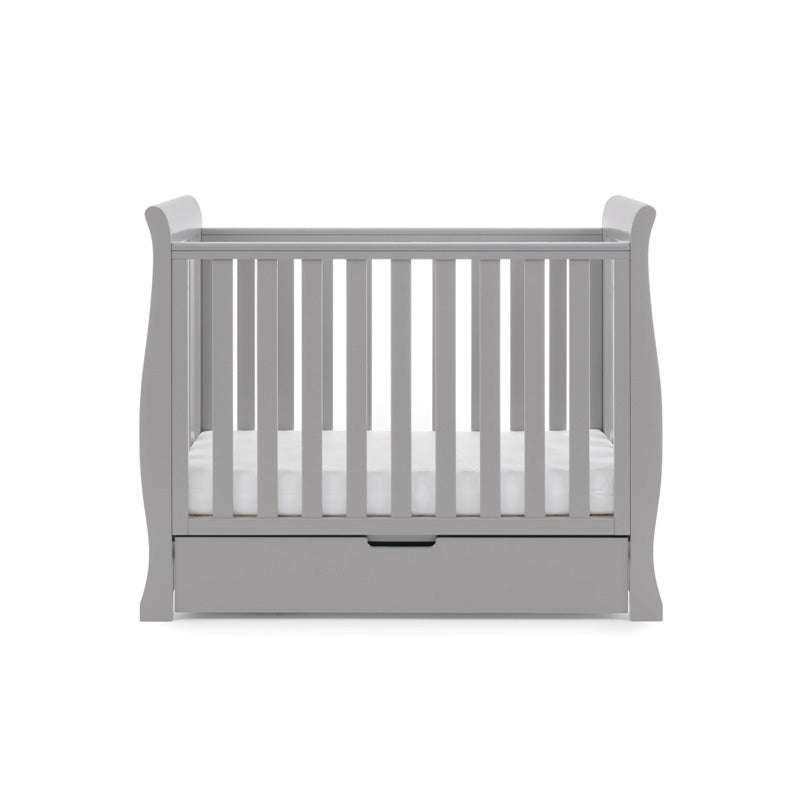 Space Saver Cot, Grey Cot Small Cot, Baby Cot