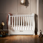 White Cot, Sleigh Cot, Mini Sleigh Cot