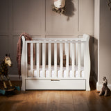 White Cot, Sleigh Cot, Mini Sleigh Cot
