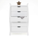 Tall Dresser, Toy Boy, Sleigh dresser