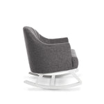 Padded Rocking Chair with wooden  rocking legs