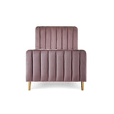 Gatsby Single Bed - Dusty Pink