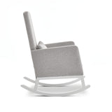 High Back Rocking Chair - Stone