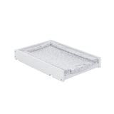 Stamford Space Saver Sleigh Cot & Cot Top Changer - White