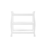 Stamford Space Saver Sleigh 2 Piece Room Set - White