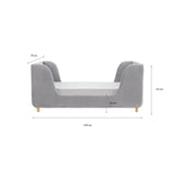 Lumi Toddler Bed - Dusty Pink