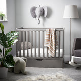 Bantam Space Saver Cot & Under Drawer - Taupe Grey
