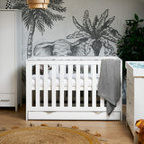 Nika 3 Piece Room Set & Under Drawer - White Wash