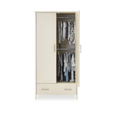 Nika Double Wardrobe - Oatmeal