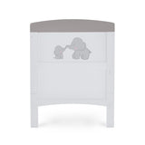 Grace Inspire Cot Bed & Underdrawer -  Me & Mini Me Elephants - Grey