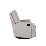 Oatmeal Madison Chair with reclining catch releasing footrest