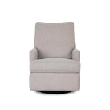 Front of Nursery Chair, showing comfy & supportive cushions & arm rest