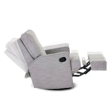 Madisons Chair showing reclining features & foot rest extended. 