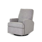 Swivel Nursery Chair with reclining back rest & foot rest. 