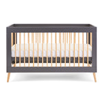 Maya Cot Bed with 3 differnt base heights, this one is on the middle setting. 