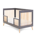 Maya Cot Bed with Toddler Safety Rail included 