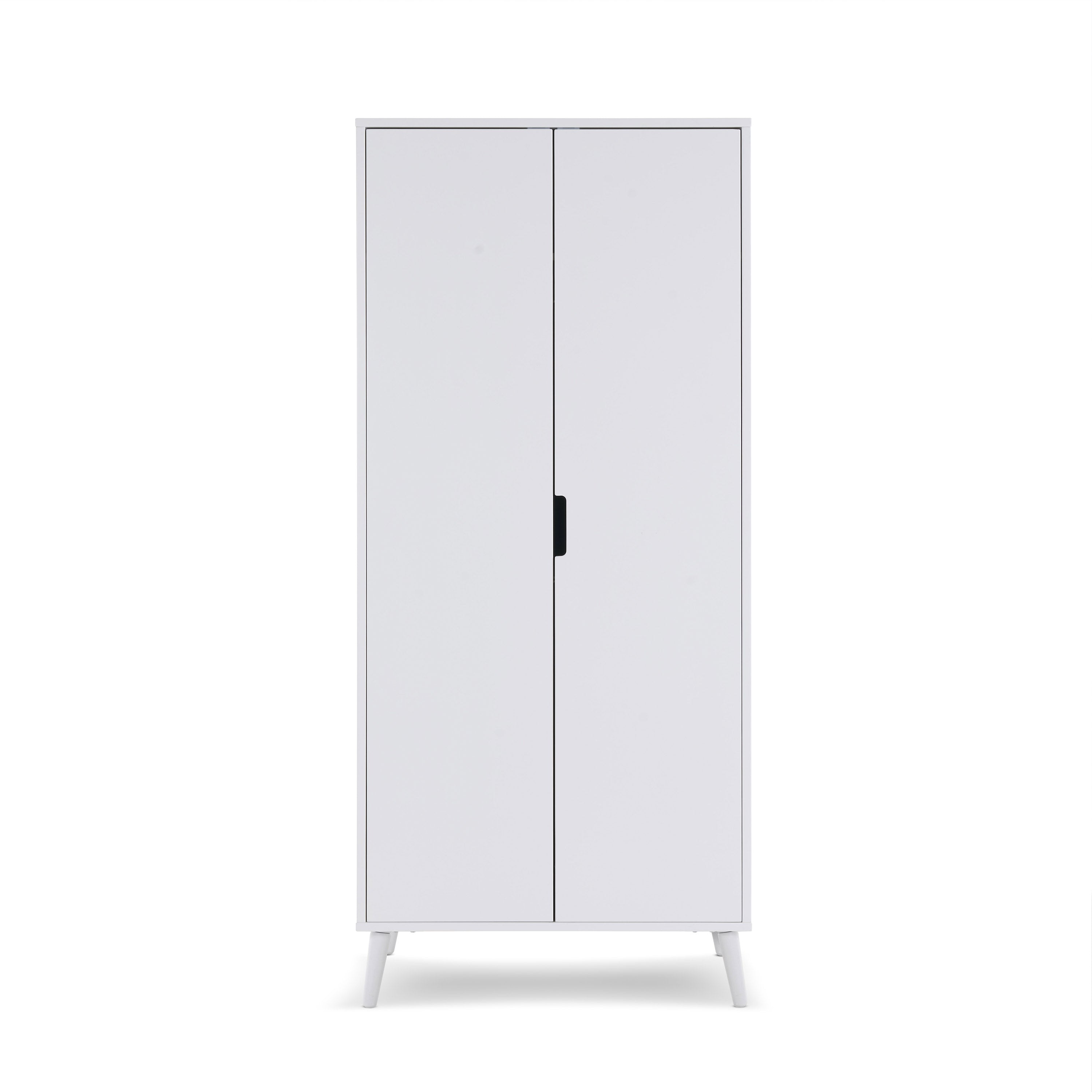 White Wardrobe for baby & toddler clothes 