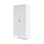 White Wardrobe for baby clothes 
