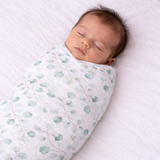 Muslin Swaddle Blanket - Eucalyptus