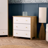 Nika Changing Unit - Oak & White