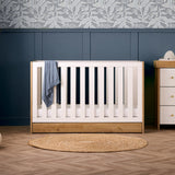 Nika 2 Piece Nursery Room Set - Oak & White