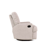 Madison Glider Recliner Chair – Chenille Marshmallow