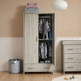 Nika 3 Piece Room Set & Under Drawer- Grey Wash
