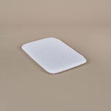bedside crib mattress, with stitch quilted details 