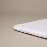 Bedside Crib Muslin Fitted Sheet - White