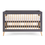 Scandi style cot bed, with based on heightist level 