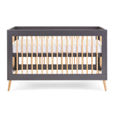 Scandi style cot bed, with based on heightist level 