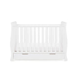 Mini Sleigh cot bed with underdrawer 