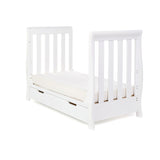 Sleigh Mini Cot Bed, sides removed creating todder bed