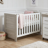 Nika Mini 2 Piece Room Set & Under Drawer - Grey Wash & White