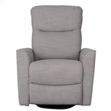 Front of Chair, showing padded seat & armrest