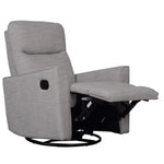 Nursery Chair with footrest extended 