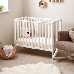 Bantam Space Saver Cot - White