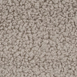 Close up of Soft Teddy Fabric in Truffle Shade 