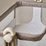 Cloud Bedside Crib - Nutmeg