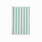 Wedge Changing Mat - Scallop Stripe Ocean