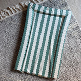 Changing Mat - Ocean Scallop Stripe