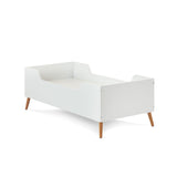 Maya Toddler Bed - White With Natural