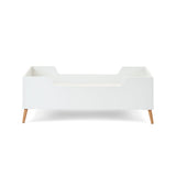 Maya Toddler Bed - White With Natural