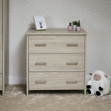 Nika Changing Unit - Grey Wash