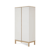 Astrid Double Wardrobe - White