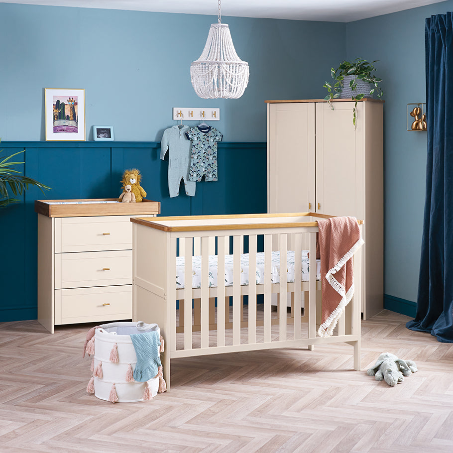 Evie Mini Piece Room Set Cashmere – Obaby